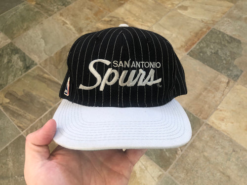 Vintage San Antonio Spurs Sports Specialties Script Snapback Basketball Hat