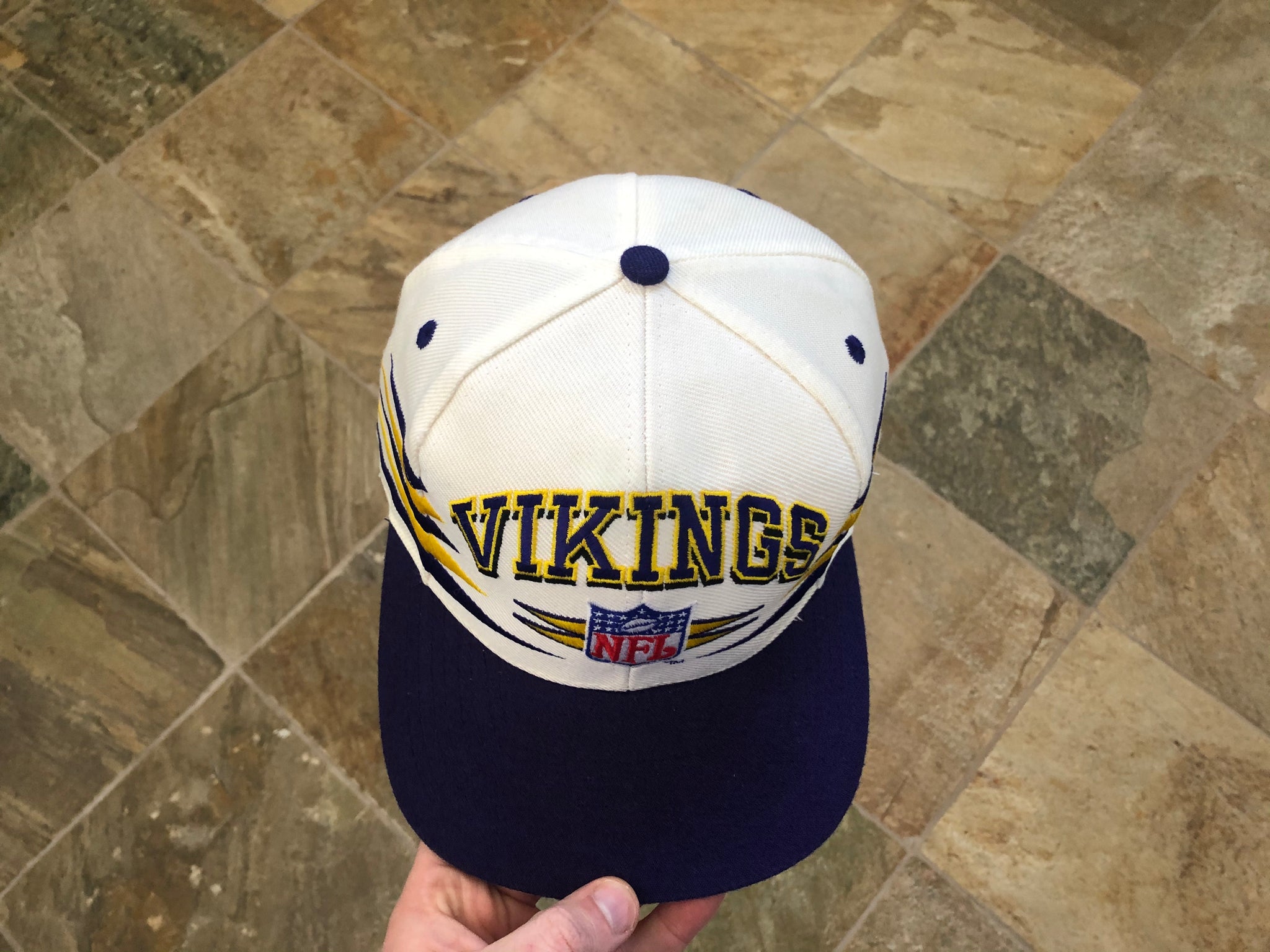 Vintage Minnesota Vikings Logo Athletic Snapback Hat – Alabama VTG