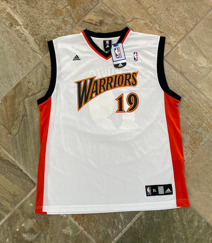 Vintage Golden State Warriors Kosta Perovic Adidas Swingman Basketball Jersey, Size XL