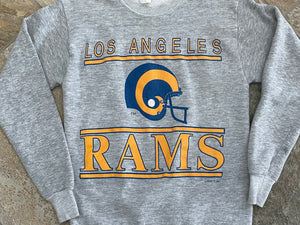 Vintage Los Angeles Rams Logo 7 Football Sweatshirt, Size Medium