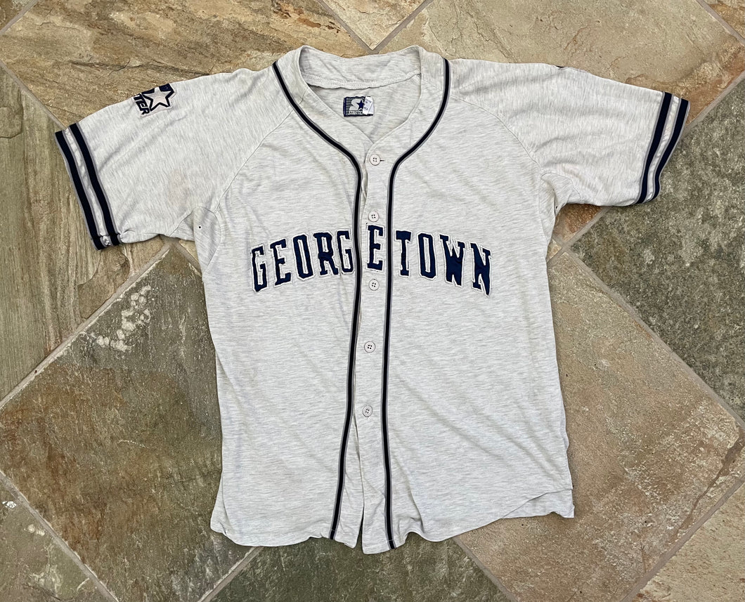 Vintage Georgetown Hoyas Starter College Jersey, Size Medium