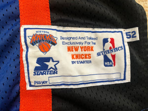 Vintage New York Knicks Patrick Ewing Starter Basketball Jersey, Size 52