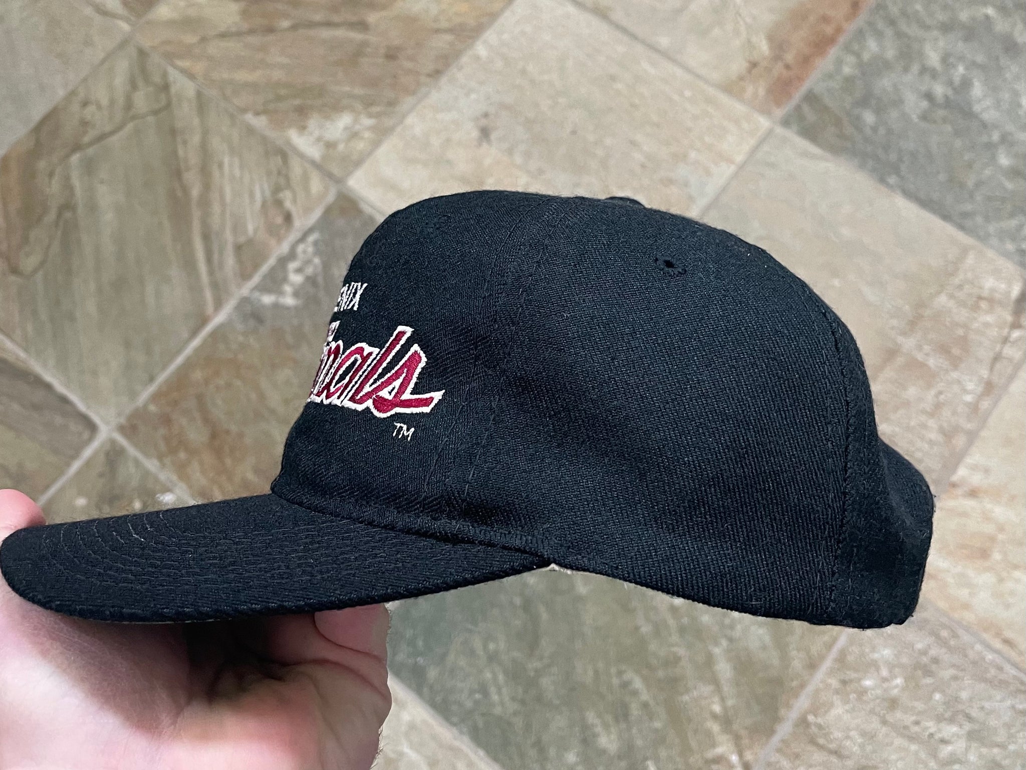 Vintage Phoenix Cardinals Sports Specialties Script Snapback