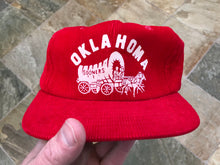 Load image into Gallery viewer, Vintage Oklahoma Sooners Corduroy Snapback College Hat