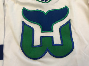Vintage Hartford Whalers CCM Maska Youth Hockey Jersey, Size XL, 12-14