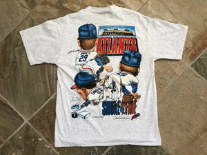Vintage Atlanta Braves Big Head Character Baseball Tshirt, Size Large