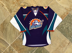 Vintage Orlando Solar Bears SP ECHL Hockey Jersey, Size Small