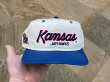 Load image into Gallery viewer, Vintage Kansas Jayhawks Sports Specialties Script Snapback College Hat