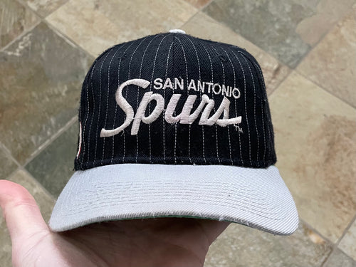 Vintage San Antonio Spurs Sports Specialties Script Snapback Basketball Hat