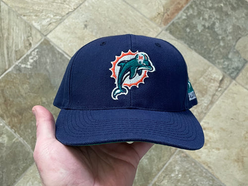 Vintage Miami Dolphins Sports Specialties Plain Logo Snapback Football Hat