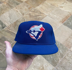 Vintage 90s Toronto BLUE JAYS Snapback Hat Logo 7 Official -  in 2023