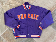 Load image into Gallery viewer, Vintage Phoenix Suns Starter Satin Basketball Jacket, Size Large