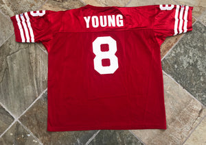 Vintage San Francisco 49ers Steve Young Champion Football Jersey, Size 52, XXL