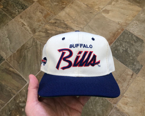 Vintage Buffalo Bills Sports Specialties Script Snapback Football Hat