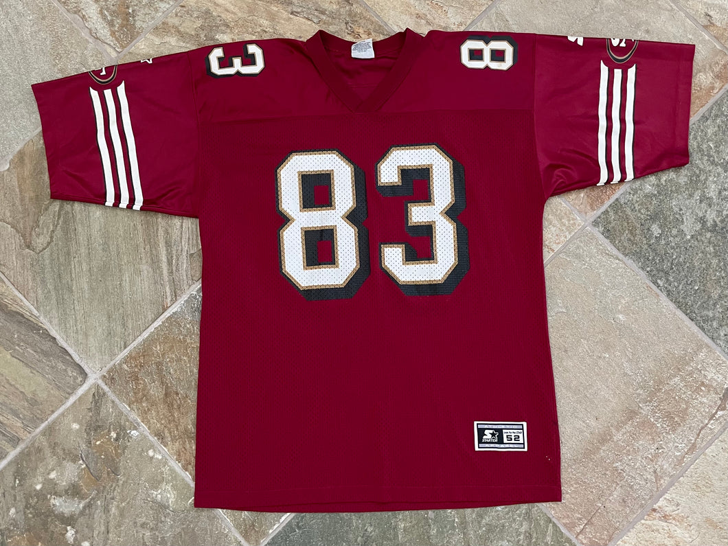 Vintage San Francisco 49ers JJ Stokes Starter Football Jersey, Size 52, XL