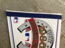 Load image into Gallery viewer, Vintage Houston Astros 1986 All Star Game Round Up Pennant ###