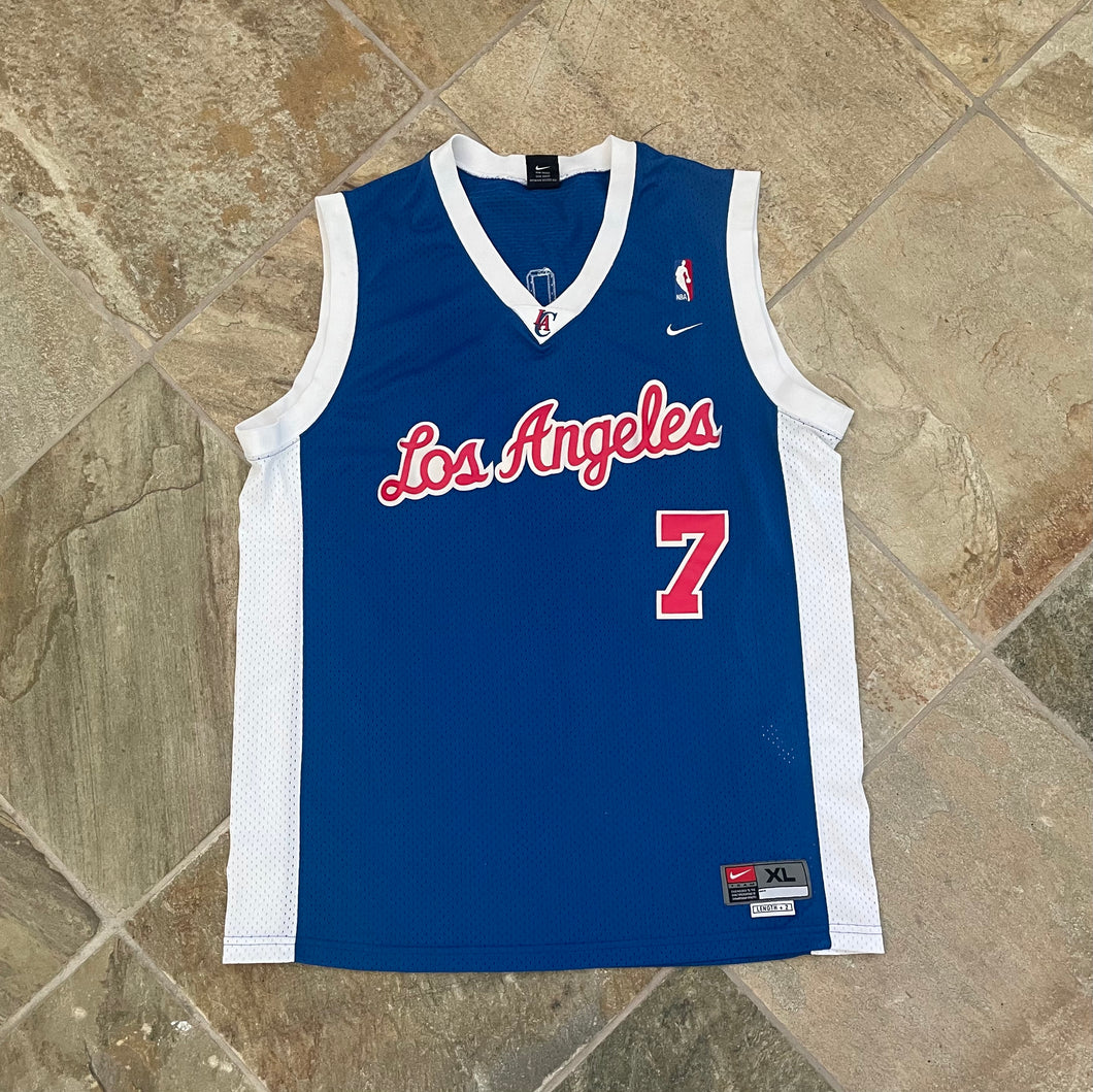 Vintage Los Angeles Clippers Lamar Odom Nike Basketball Jersey, Size XL