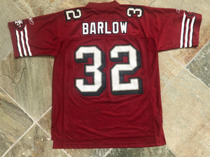 Vintage San Francisco 49ers Kevin Barlow Reebok Football Jersey, XL