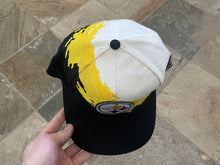 Load image into Gallery viewer, Vintage Pittsburgh Steelers Logo Athletic Splash Snapback Football Hat