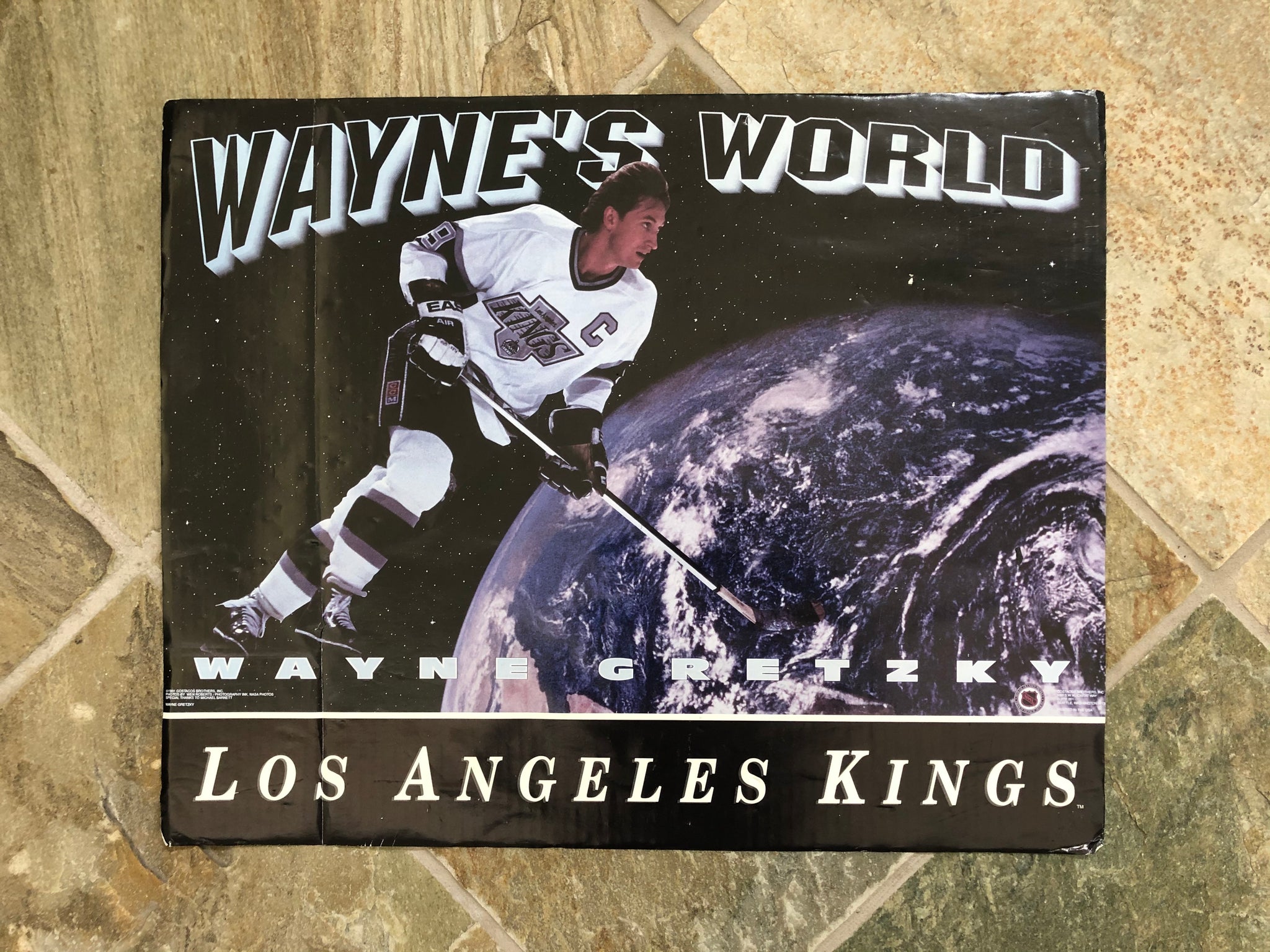 Vintage Los Angeles Kings Wayne Gretzky Costacos Brothers Hockey