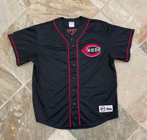 Vintage Cincinnati Reds Ken Griffey Jr. Majestic Baseball Jersey, Size XL