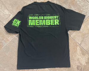 Vintage WWF WWE Degeneration X DX Army Wrestling TShirt, Size Large