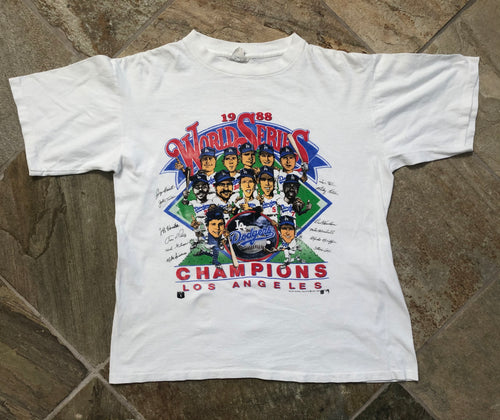 Vintage Los Angeles Dodgers Salem Sportswear Baseball Tshirt, Size Large