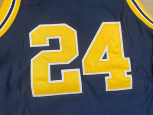 Vintage Michigan Wolverines Jimmy King Nike Authentic College Basketball Jersey, Size 40, Medium