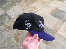 Load image into Gallery viewer, Vintage Colorado Rockies Sports Specialties Script Snapback Baseball Hat