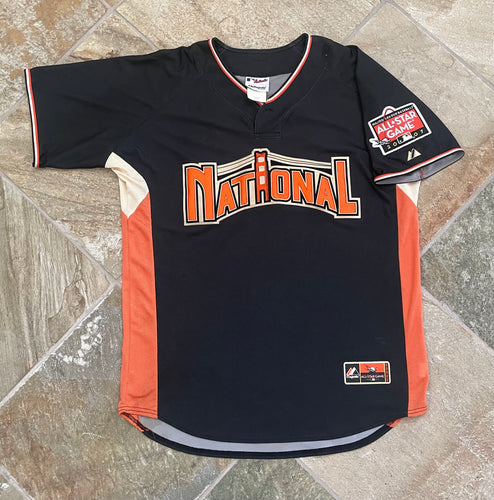 Vintage 2007 San Francisco National MLB All Star Game Majestic Baseball Jersey, Size Large