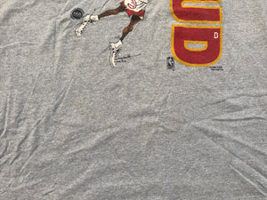 Vintage Atlanta Hawks Spud Webb Cartoon Basketball Tshirt, Size XL