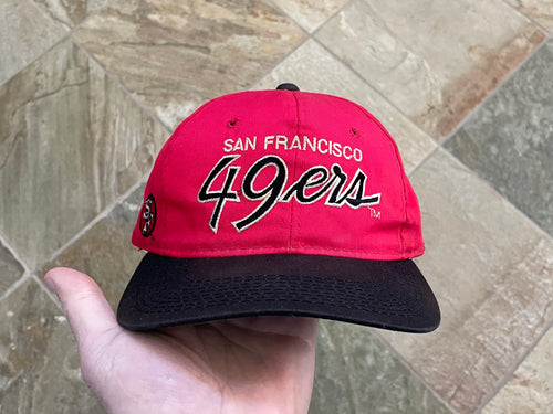 Vintage San Francisco 49ers Sports Specialties Script Snapback Football Hat