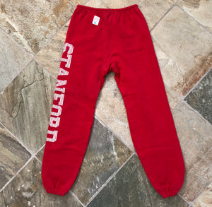 Vintage Stanford Cardinal Starter Sweatpants College Pants, Size Large