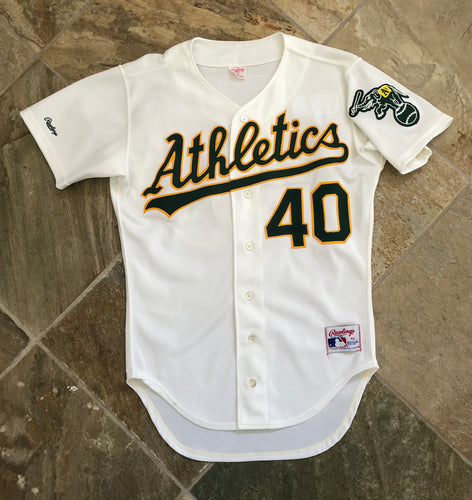 Vintage Oakland Athletics Rawlings Baseball Jersey, Size 42, Medium