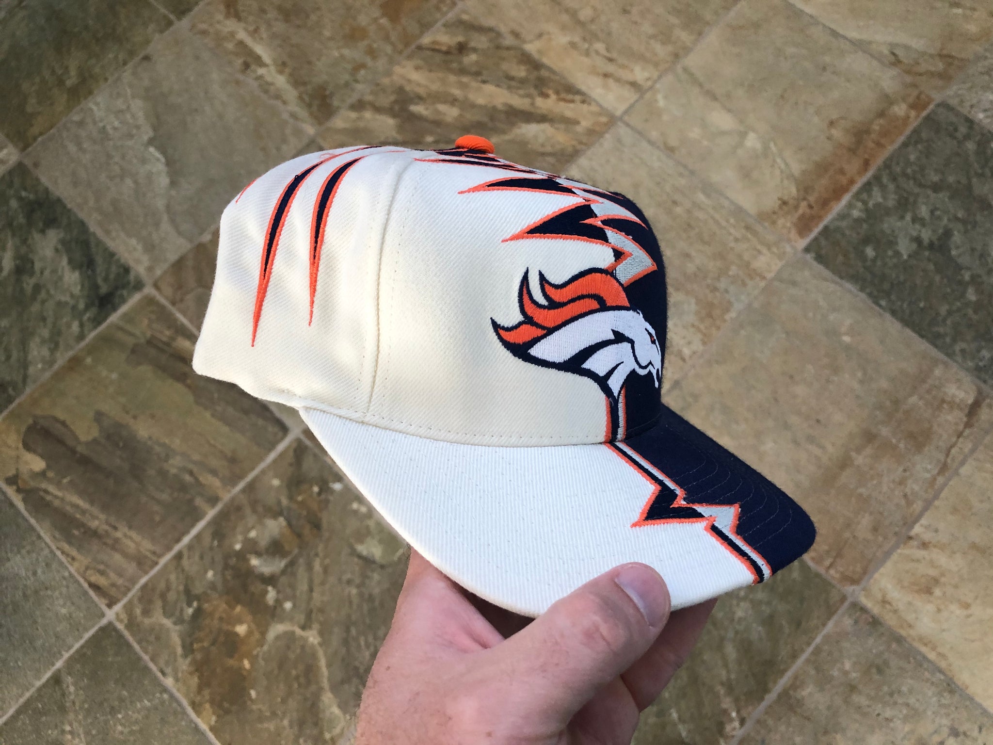 Vintage Denver Broncos Starter Shockwave Strapback Snapback Football H –  Stuck In The 90s Sports