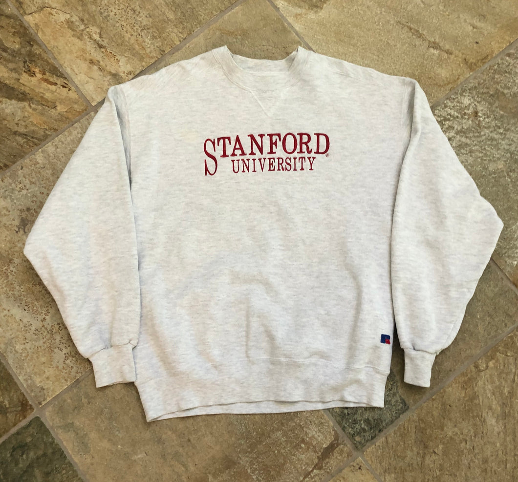 Vintage Stanford Cardinal Russell Athletic College Sweatshirt, Size Large