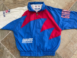 Vintage New York Giants Logo Athletic Sharktooth Football Jacket, Size Large