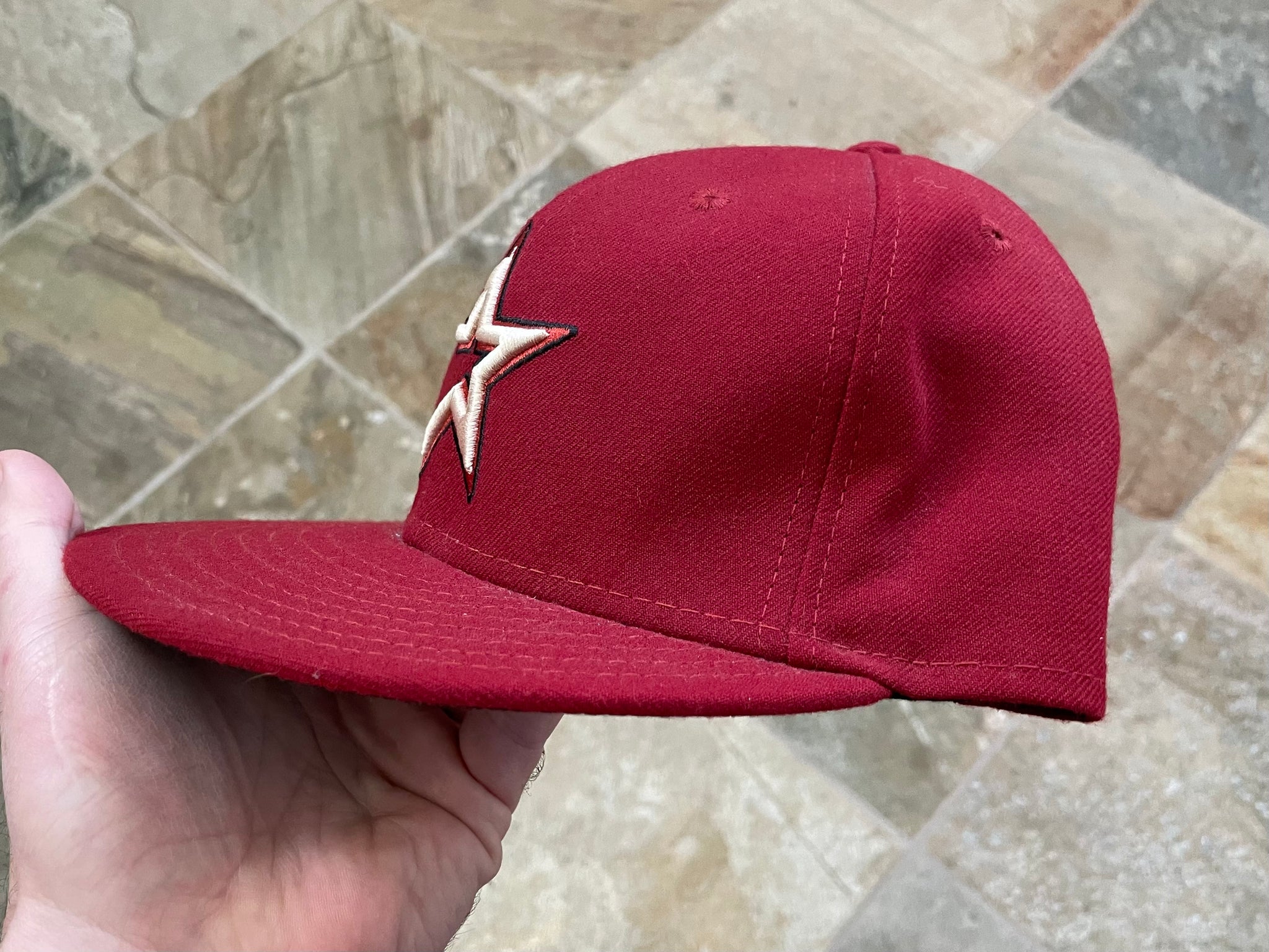 Vintage Houston Astros Hat Old Logo New Era 59Fifty Size 7 3/8 TEAM ISSUE