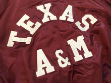 Load image into Gallery viewer, Vintage Texas A&amp;M Aggies Satin College Jacket, Size XL