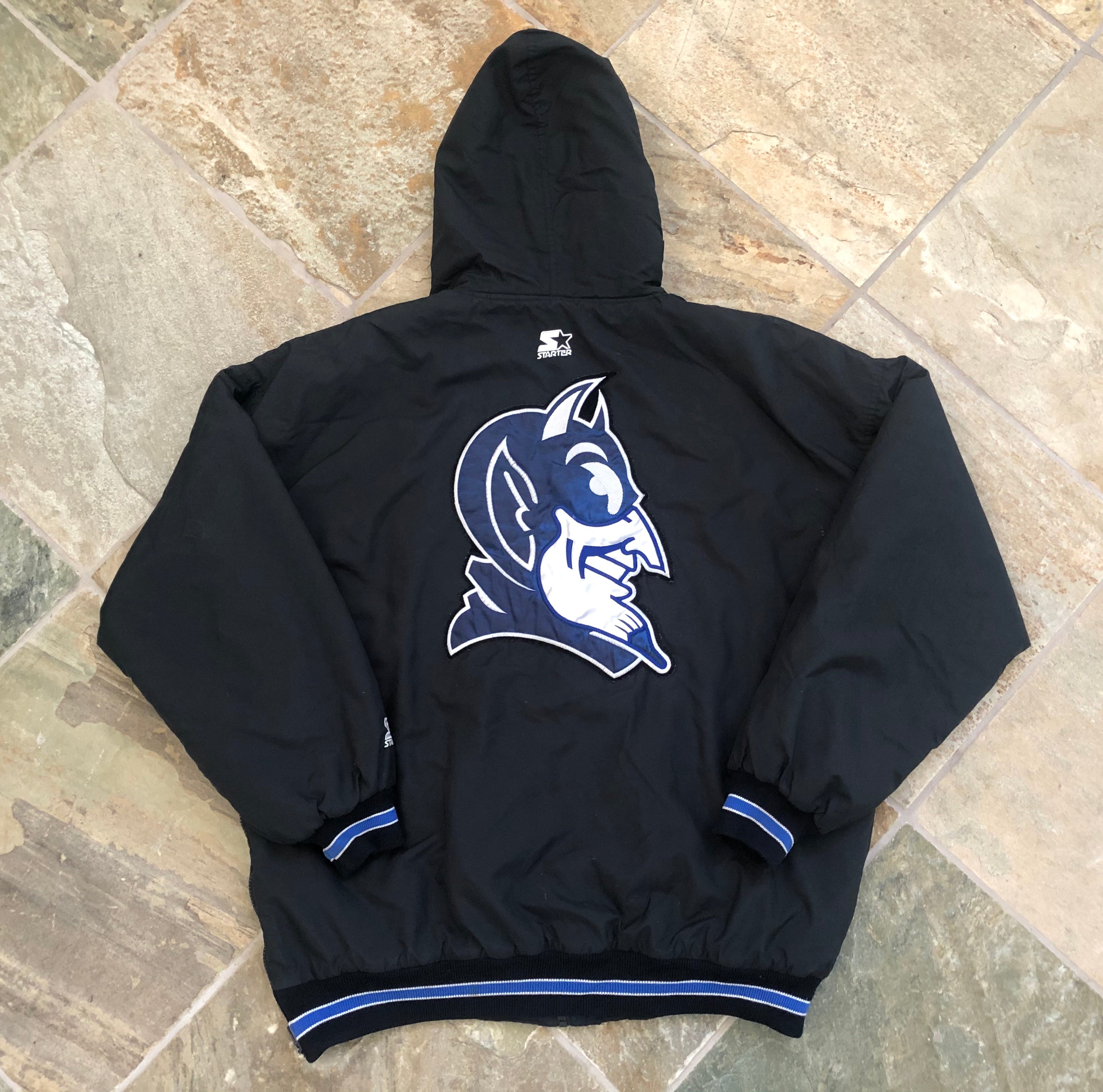 Duke Blue Devils Starter Sweatshirt NWT Vintage Duo Hood 90s