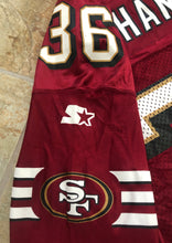 Load image into Gallery viewer, Vintage San Francisco 49ers Merton Hanks Starter Football Jersey, Size 46, Large