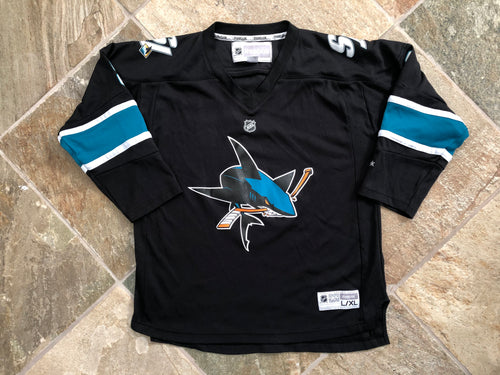 San Jose Sharks Joe Pavelski Reebok Hockey Jersey, Size Youth Large/XL, 14-16