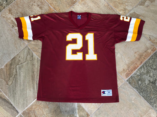 Vintage Washington Redskins Deion Sanders Champion Football Jersey, Size 44, Large