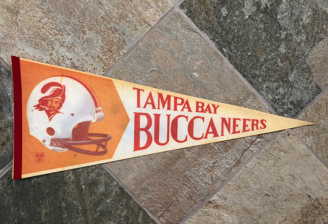Vintage Tampa Bay Buccaneers NFL Football Pennant