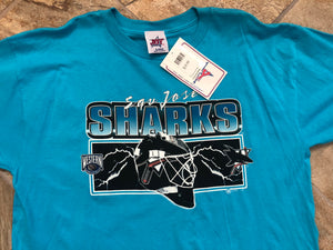 Vintage San Jose Sharks Hockey Tshirt, Size XL