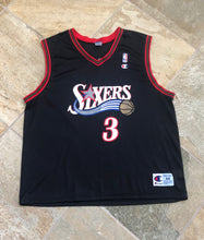 Load image into Gallery viewer, Vintage Philadelphia 76ers Allen Iverson Champion Basketball Jersey, Size 44