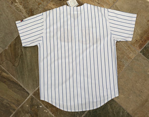Vintage New York Mets Russell Athletic Pin Stripe Baseball Jersey, Size Large