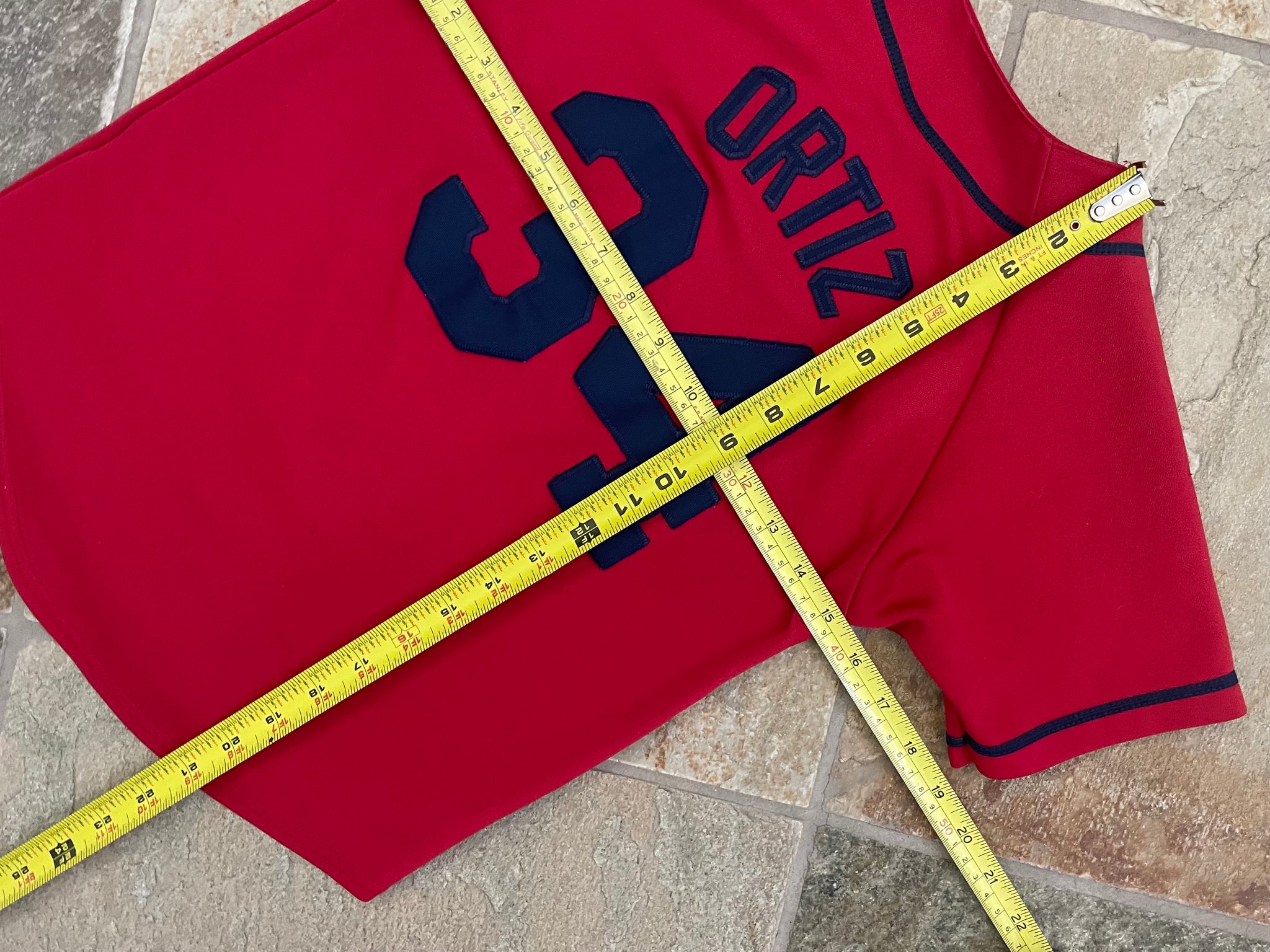 Vintage Boston Red Sox David Ortiz Majestic Baseball Jersey, Size
