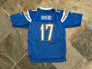 San Diego Chargers Philip Rivers Reebok Football Jersey, Size Large