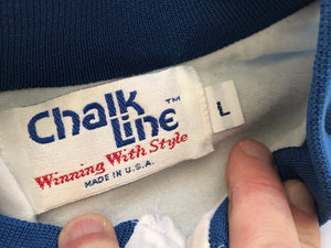 Vintage New York Giants Chalk Line Fanimation Football Jacket, Size Large